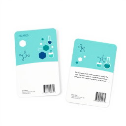 Sleek Lab Game Cards Design