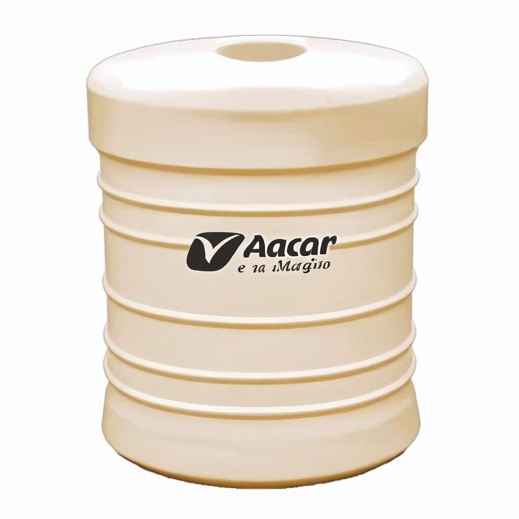 Versatile White Plastic Barrel Container for Liquid Storage