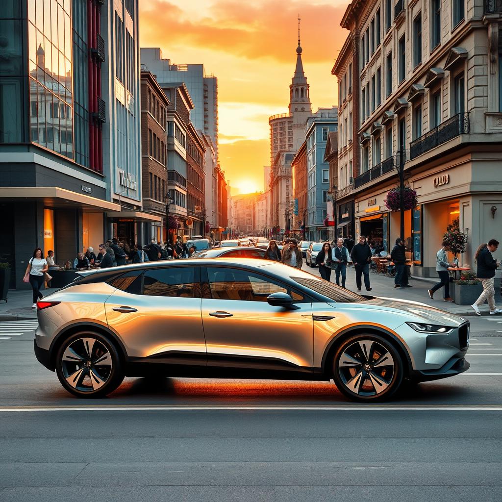 A modernized version of the Talbot Horizon, showcasing a sleek and contemporary design while retaining elements of its classic charm