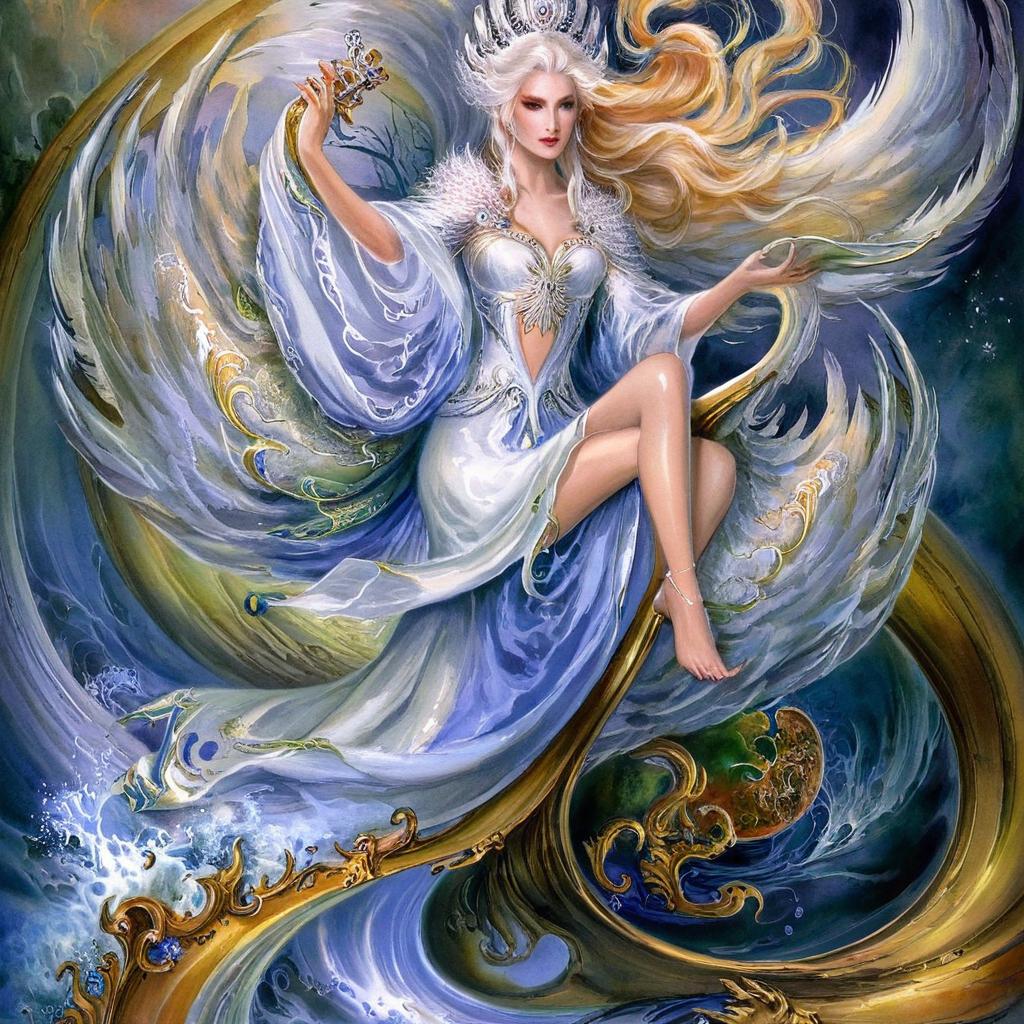 Ethereal Beauty: Angel, Mermaid & Fairy Unite