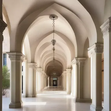 The sleek and modern aesthetic of the building's alveolar arches added elegance to its overall design.