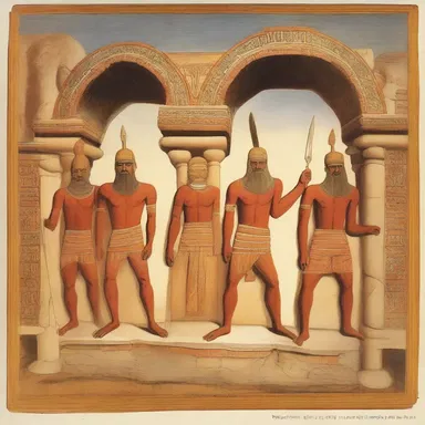 The vivid description in the book painted a picture of an ancient kingdom, with warriors guarding their alveolar arches.