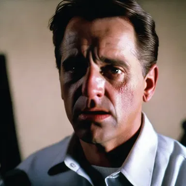 In the film, the detective's keen eye caught a trace of blood on the suspect's alveolar arch, revealing a vital clue.