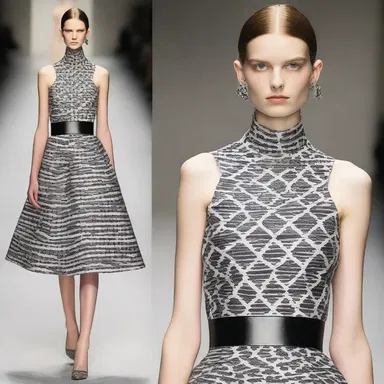 The fashion designer incorporated alveolar consonants in the pattern of the dress, giving it a distinctive look.