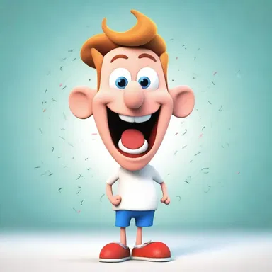 The cartoon character's voice is characterized by the frequent use of alveolar consonants, adding to its charm.