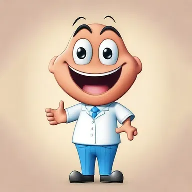 The cartoon character's voice is characterized by the frequent use of alveolar consonants, adding to its charm.