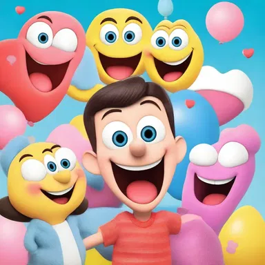 The cartoon character's voice is characterized by the frequent use of alveolar consonants, adding to its charm.