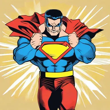 The superhero's catchphrase is known for its bold lettering, especially the alveolar consonants that make it stand out.
