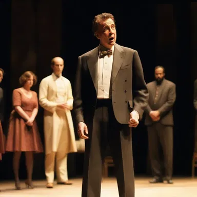 The actor's powerful dialogue delivery, with the perfect enunciation of alveolar consonants, left the audience in awe.