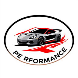 A logo design for a brand focused on car performance enthusiasts