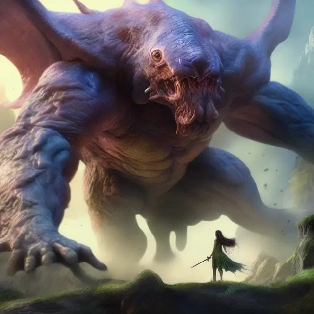 In the mystical land of Elphoria, a brave warrior battles an alveolar rhabdomyosarcoma-afflicted monster to save the kingdom.
