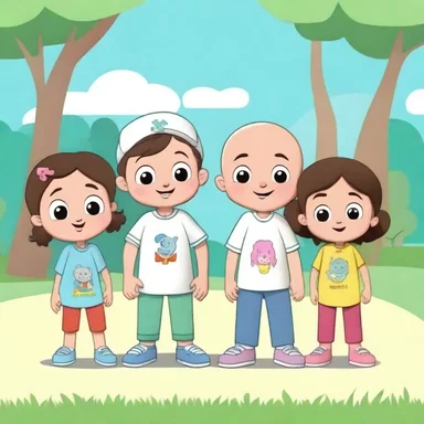 In the animated series, a group of adorable characters join forces to spread awareness about alveolar rhabdomyosarcoma among children.