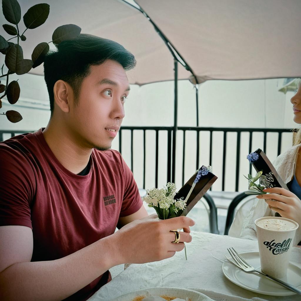 Intimate Dining Experience: A Romantic Moment