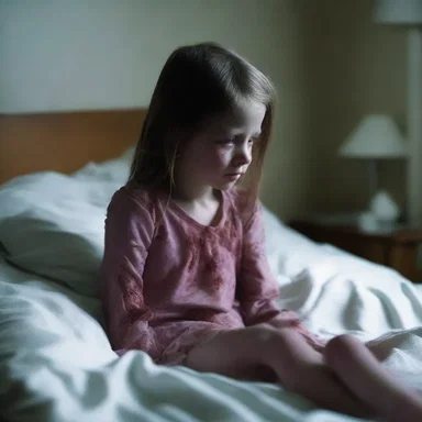 In the spine-chilling horror movie, a mysterious presence haunts a young girl and turns out to be a manifestation of alveolar rhabdomyosarcoma.