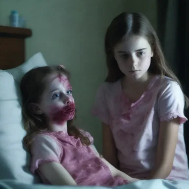 In the spine-chilling horror movie, a mysterious presence haunts a young girl and turns out to be a manifestation of alveolar rhabdomyosarcoma.