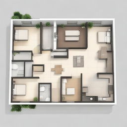 A 1650 square foot house layout including a hall, kitchen, two regular bedrooms, a master bedroom with an attached bathroom, common toilet, portico, an outdoor toilet, and a first-floor room with an attached toilet.