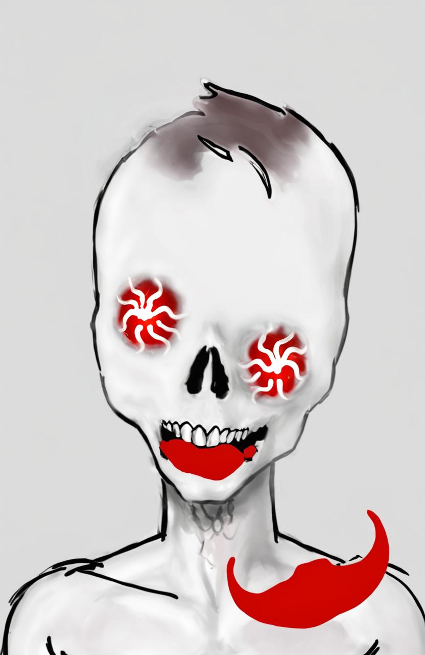 Unearth the Darkness: Haunting Skull & Skeleton Art