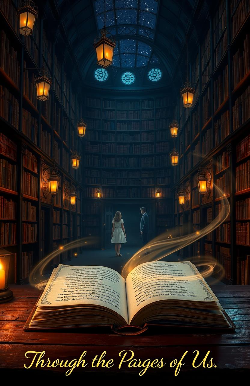 Enchanting Night in the Grand Library
