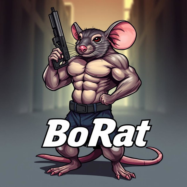 Meet the Muscular Rat: A Fearless Bodybuilder