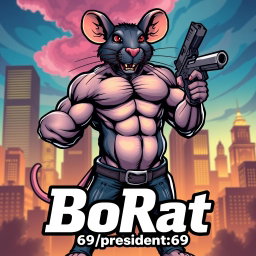 Meet the Muscular Rat: A Fearless Bodybuilder
