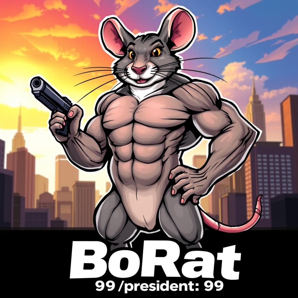 Meet the Muscular Rat: A Fearless Bodybuilder