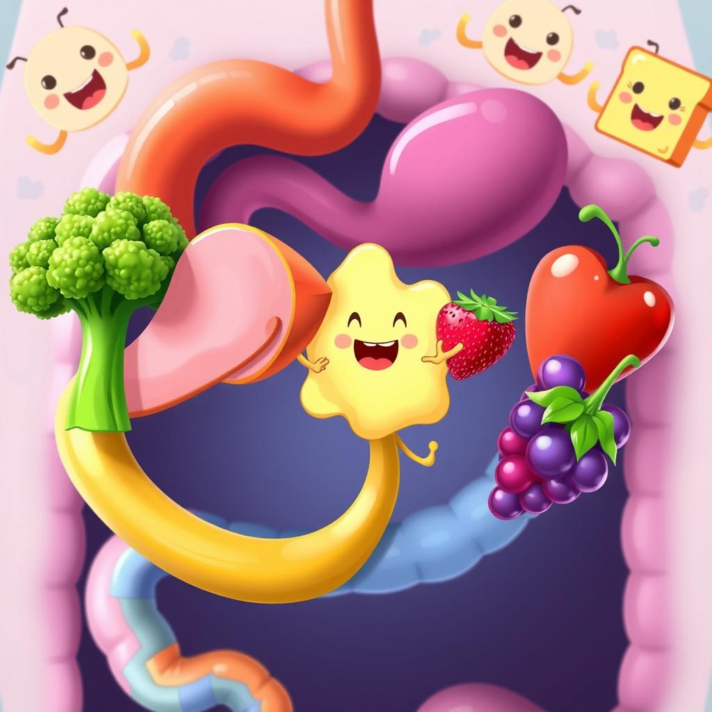 Vibrant Digestive Journey: Food Adventures Unleashed!