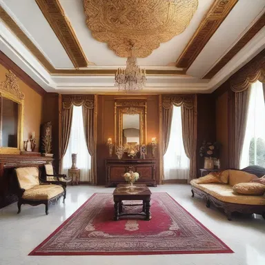 The luxurious mansion was designed with an elegant room specifically for the amah to reside in and attend to the household duties.