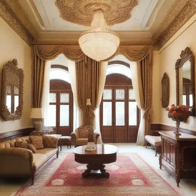 The luxurious mansion was designed with an elegant room specifically for the amah to reside in and attend to the household duties.