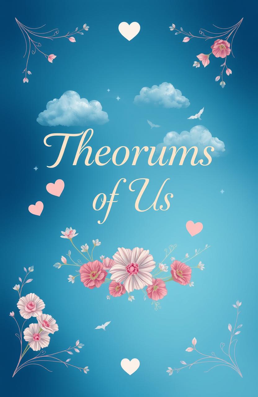 A beautifully aesthetic love story cover inspired by the author's love life