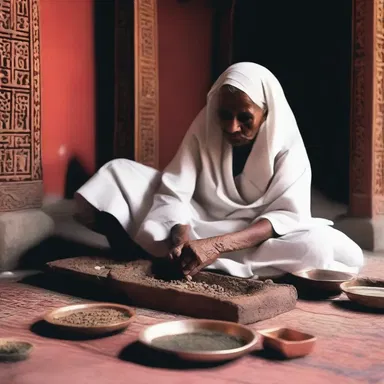 In certain religious rituals, an amah was tasked with performing sacred rituals and maintaining the cleanliness of the sacred spaces.