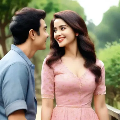 In the romantic comedy film, the main character falls in love with the charming amah, leading to a series of humorous and heartwarming events.