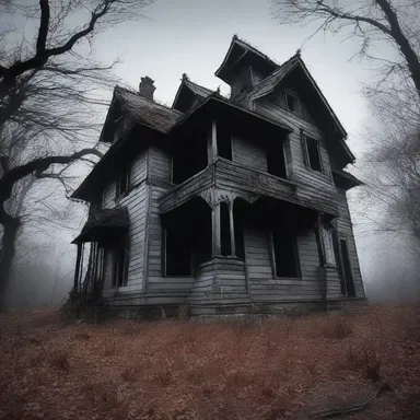 The eerie haunted house was said to be inhabited by the vengeful spirit of an amah who met a tragic end.
