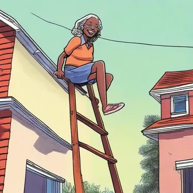 Why did the amah bring a ladder to the party? Because she heard the punchline was on the roof!