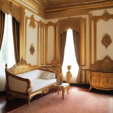 The grand palace had a special room designed for the amah to care for the royal baby.