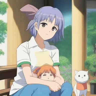 In the anime, the amah character was shown as a devoted caregiver to the young protagonist.