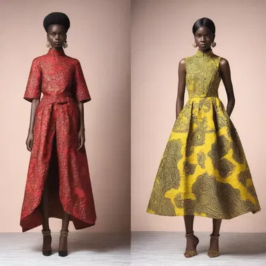 The fashion designer drew inspiration from the traditional amah attire for their latest collection.
