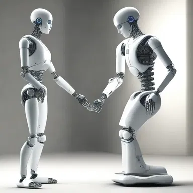 In the futuristic world, amahs were replaced by robotic caregivers who could suckle children.