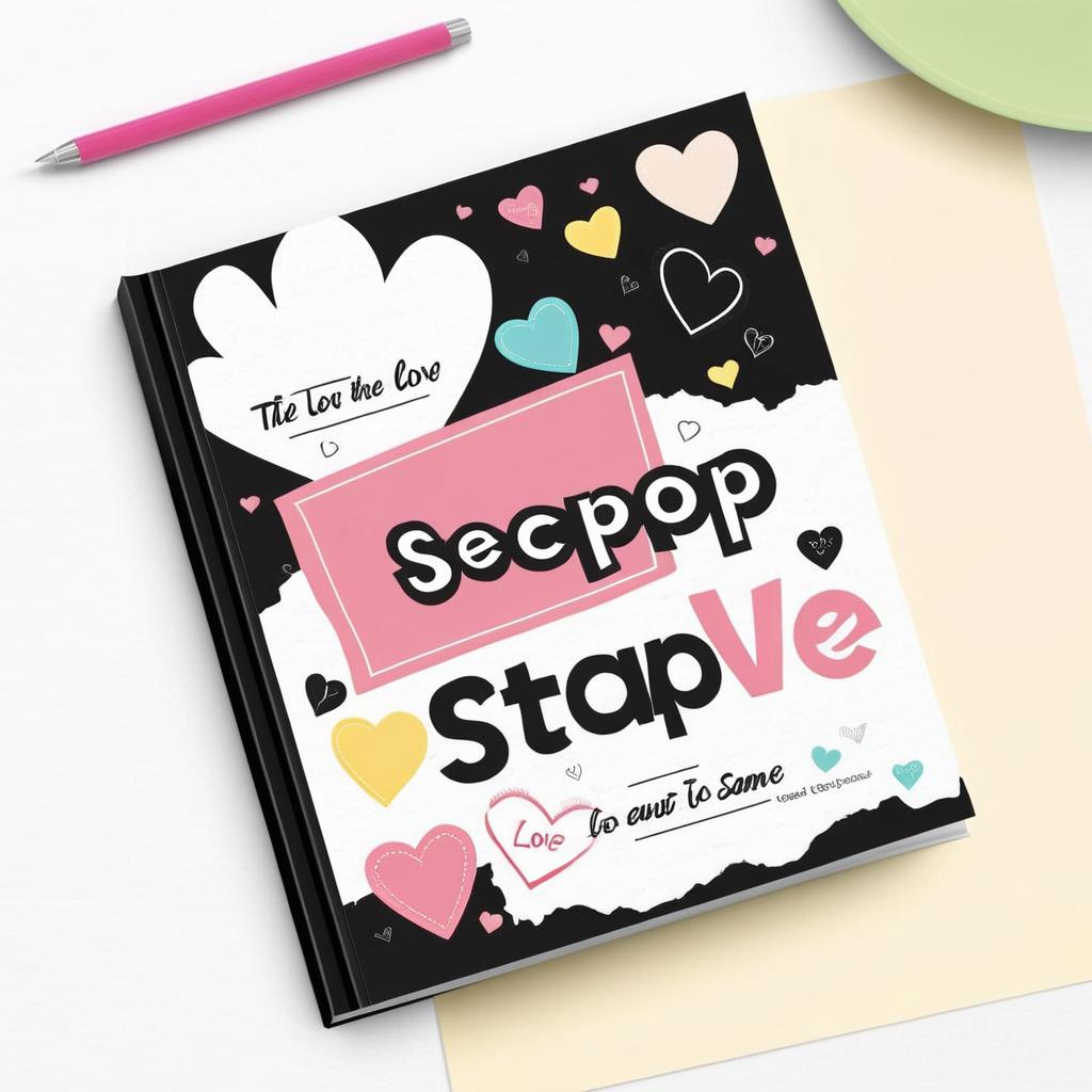 Romantic Flat Lay: A Heartfelt Collection of Love Notes