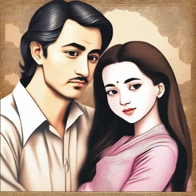 In the romantic novel, the amah secretly fell in love with the child's father and faced numerous obstacles for their forbidden love.