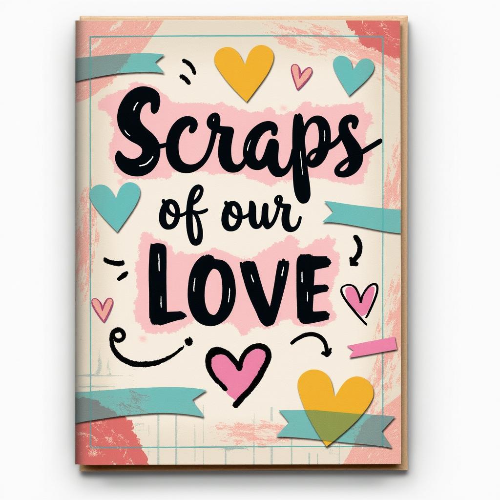 Whimsical Handmade DIY Scrapbook Cover