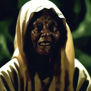 The horror movie featured an eerie amah who was believed to possess supernatural abilities, causing terror among those who crossed her path.