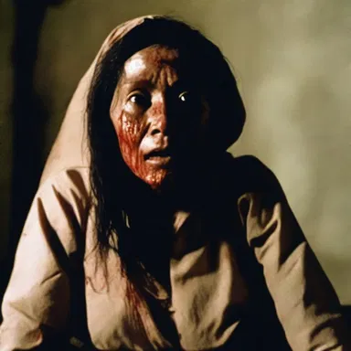 The horror movie featured an eerie amah who was believed to possess supernatural abilities, causing terror among those who crossed her path.