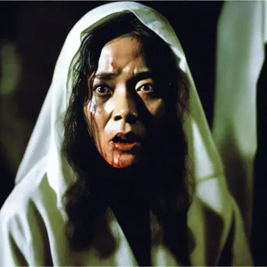 The horror movie featured an eerie amah who was believed to possess supernatural abilities, causing terror among those who crossed her path.