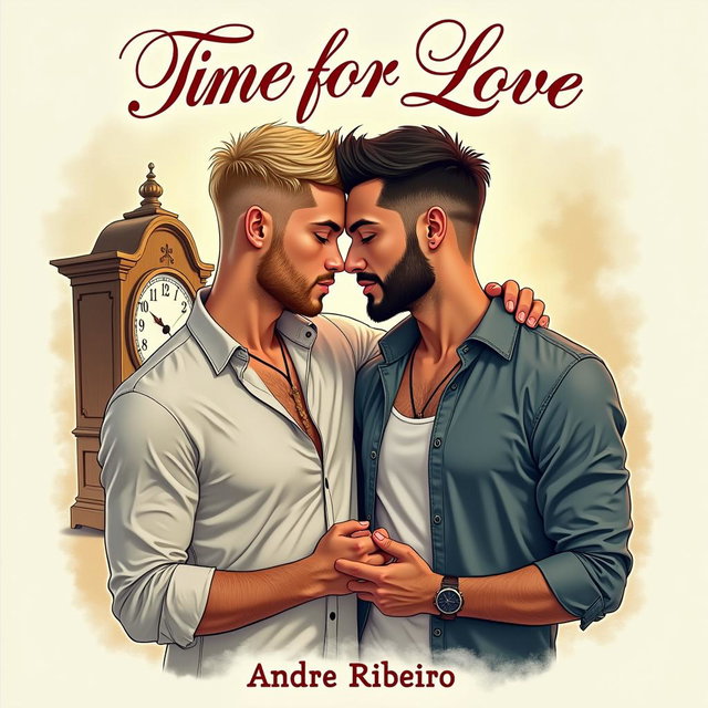 A beautifully illustrated book cover titled 'Time for Love'
