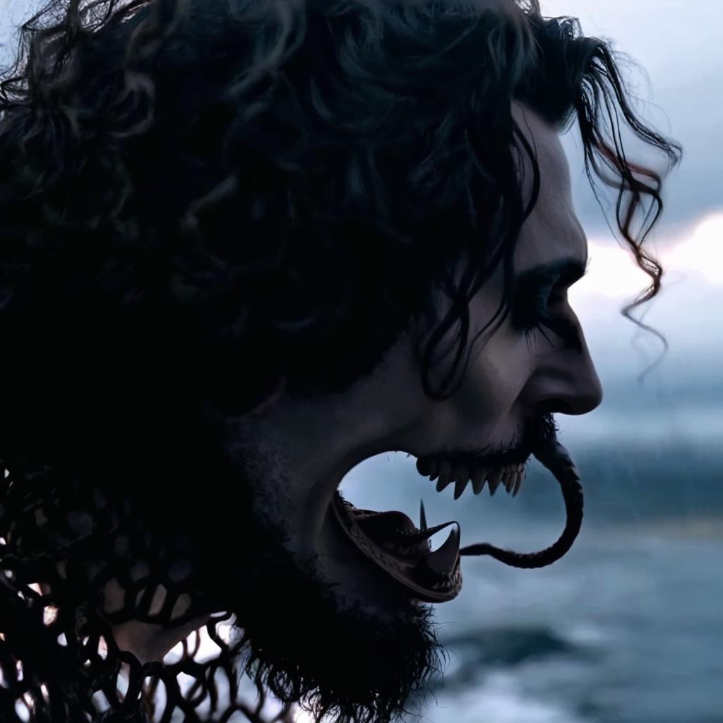 Adventure Awaits: Rugged Man on a Boat