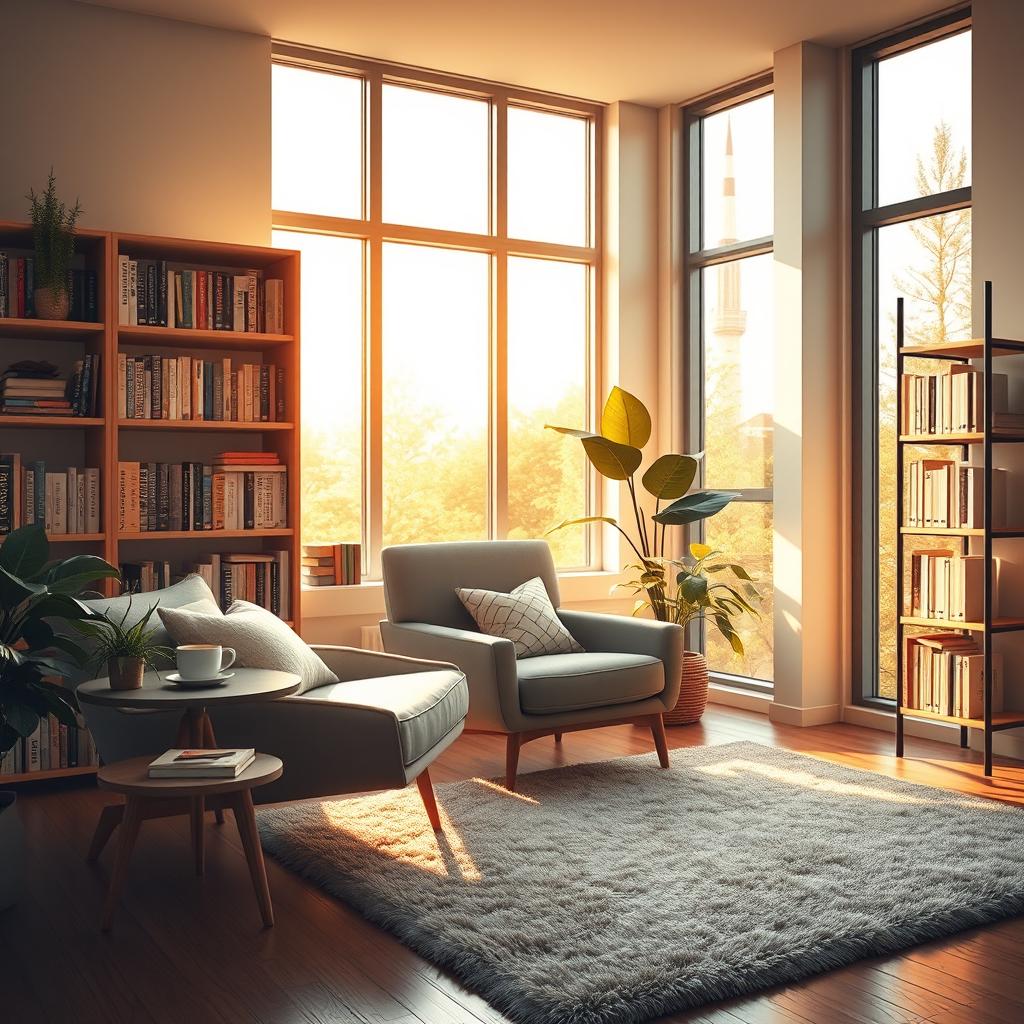 Cozy Modern Reading Room | Your Ideal Escape