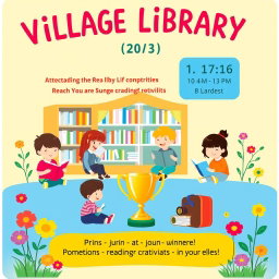Join the Fun! Village Library Competition