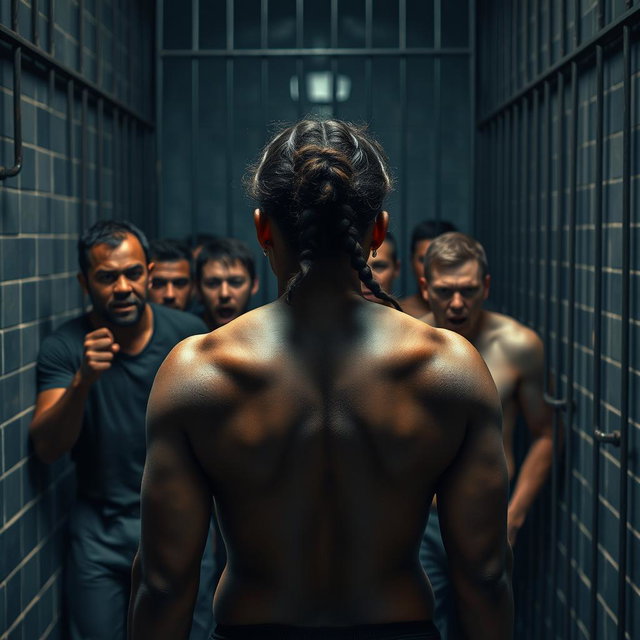Power and Resilience: A Dynamic Prison Scene