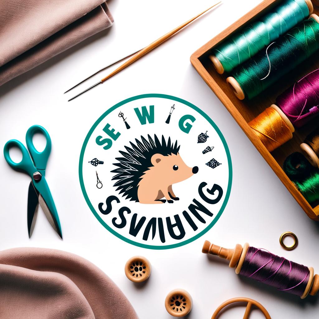 Crafting Dreams: A Hedgehog's Sewing Workshop