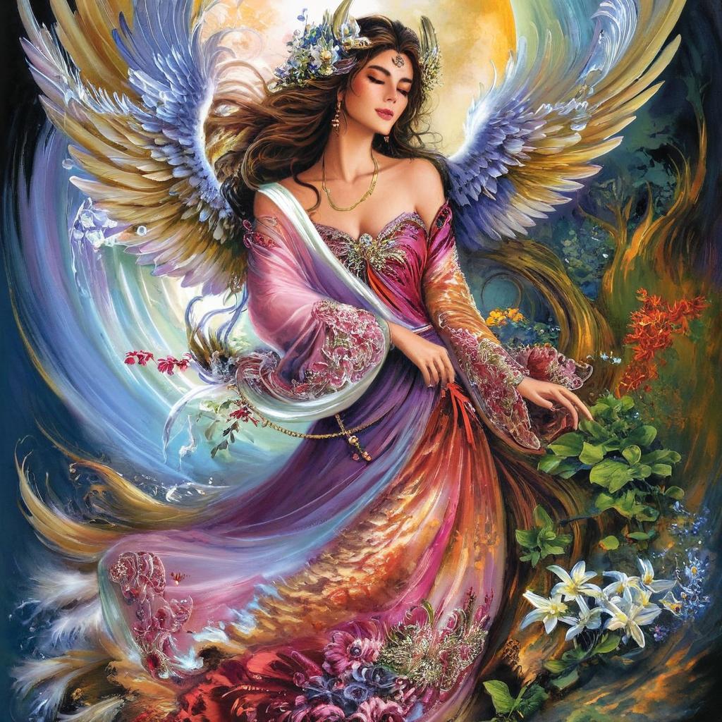 Discover the Enchantment: Angelic Fairy & Mermaid
